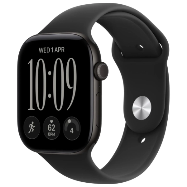 APPLE Watch S12 GPS + Cellular 46mm Black Aluminium S/M MJG84WF/A pametni sat