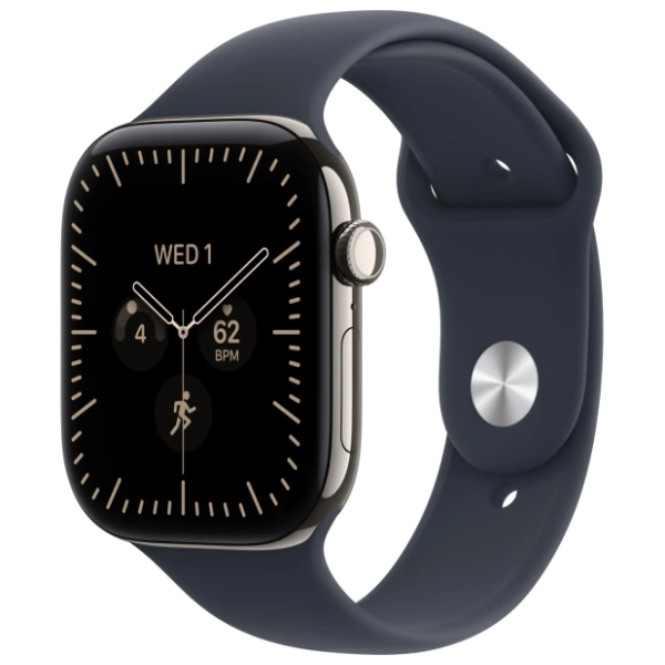 APPLE Watch S12 GPS + Cellular 46mm Natural Titanium M/L MJGN4WF/A pametni sat