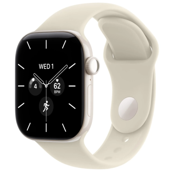 APPLE Watch S12 GPS + Cellular 46mm Pearl White Ceramic M/L MJH24WF/A pametni sat
