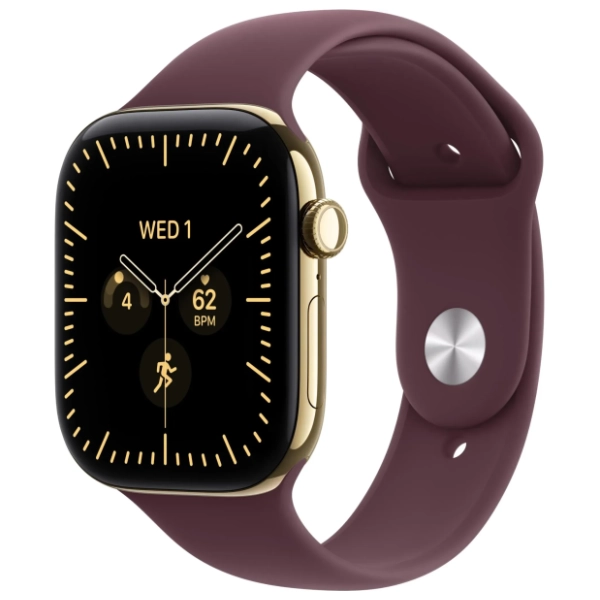 APPLE Watch S12 GPS + Cellular 46mm Radiant Gold Titanium M/L MJGT4WF/A pametni sat