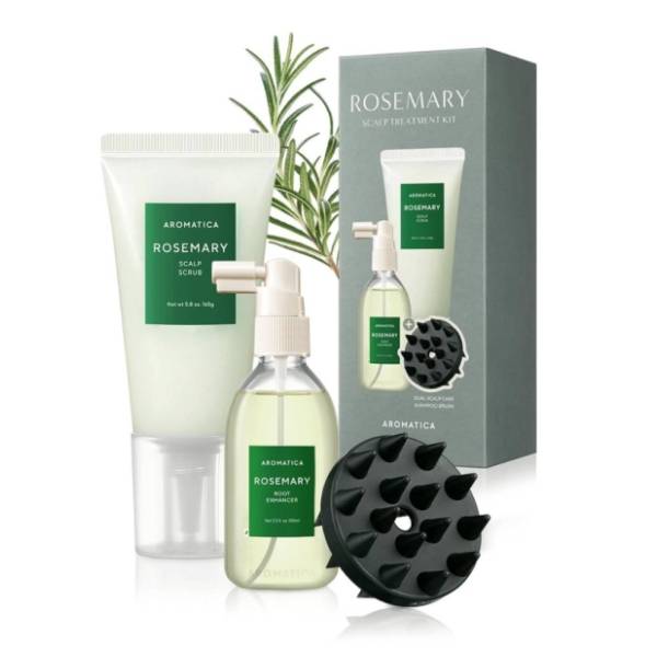 AROMATICA set Rosemary scalp treatment 