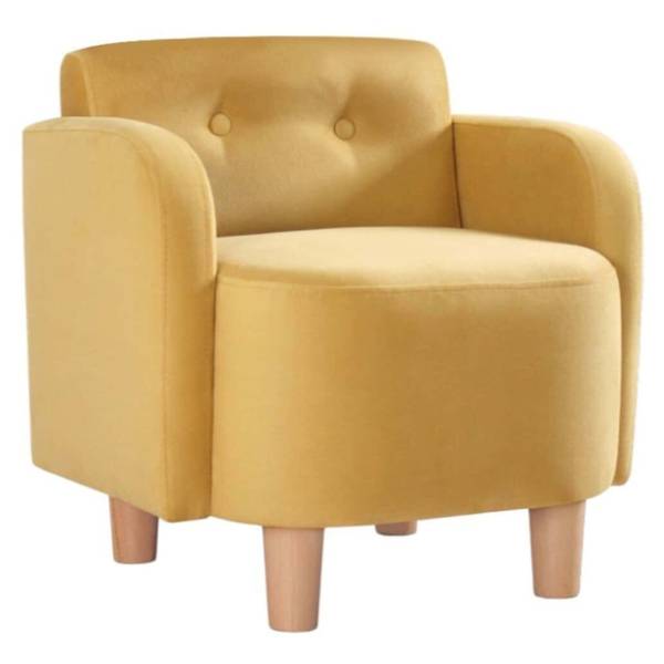 ATELIER DEL SOFA dečija fotelja Volie žuta