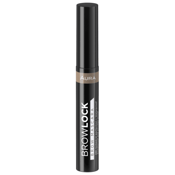 AURA Browlock maskara za obrve 02 brown