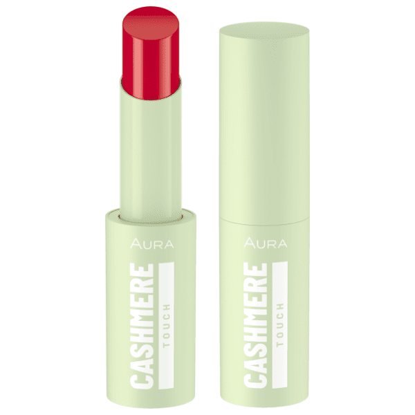 AURA Cashmere touch ruž za usne 706 red power