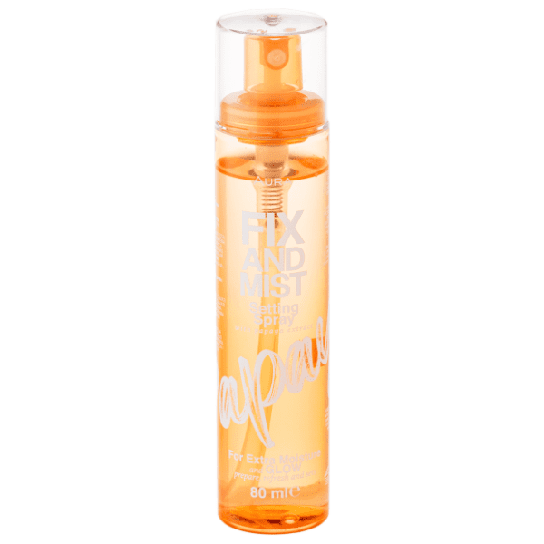 AURA Fix and mist papaya sprej za fiksiranje 80ml