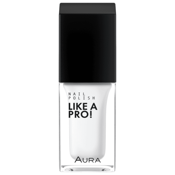AURA Like a pro lak za nokte 100 bright white