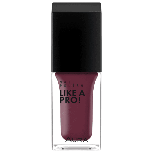 AURA Like a pro lak za nokte 122 dark red