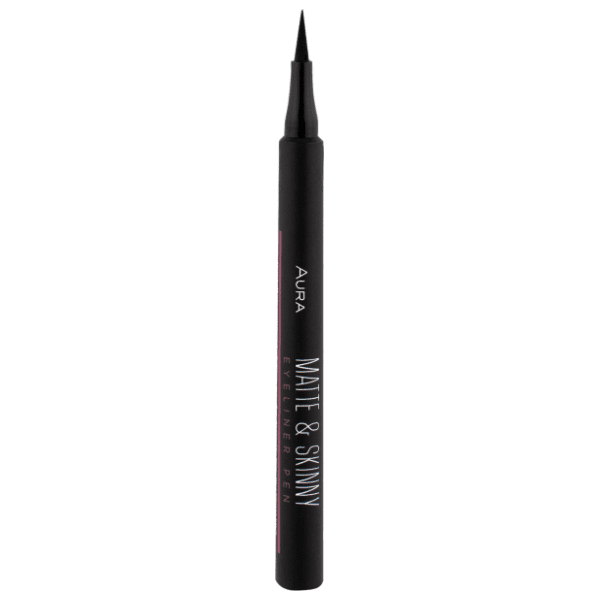 AURA Matte & skinny tečni ajlajner u olovci