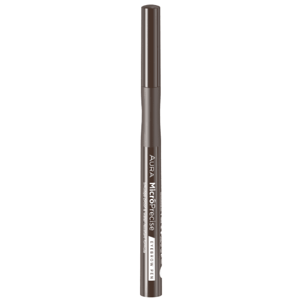AURA Micro precise flomaster za obrve 03 ebon