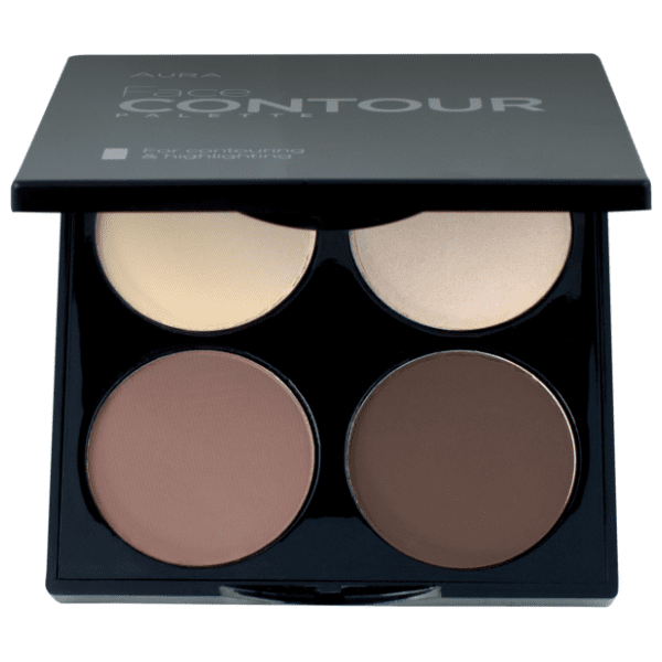 AURA paleta za konturisanje lica dark