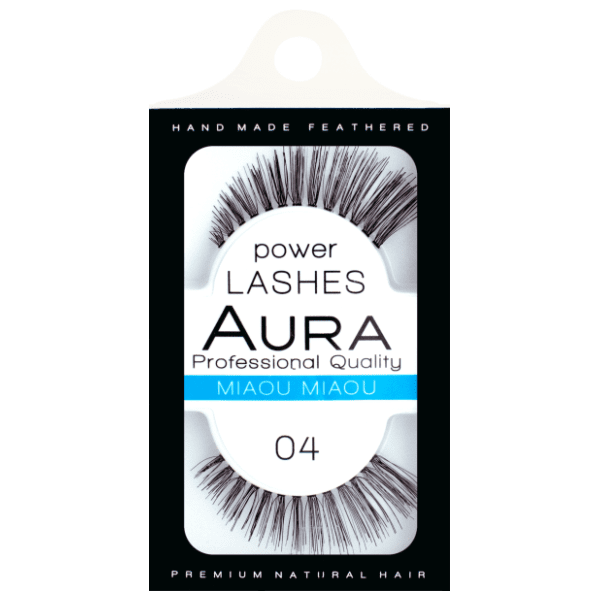 AURA Power lashes veštačke trepavice 04 miaou miaou
