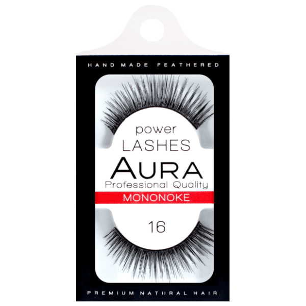 AURA Power lashes veštačke trepavice 16 mononoke