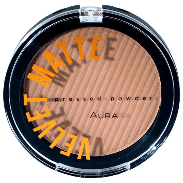 AURA Velvet matte kompaktni puder 316 medium beige