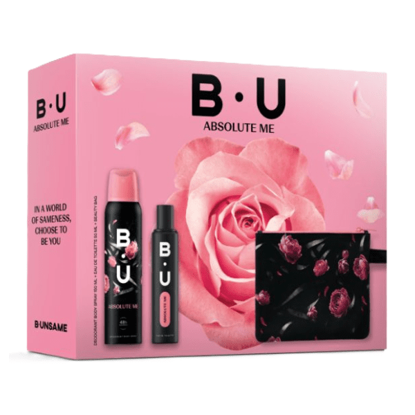 B.U. set Absolute me (dezodorans, toaletna voda i neseser)