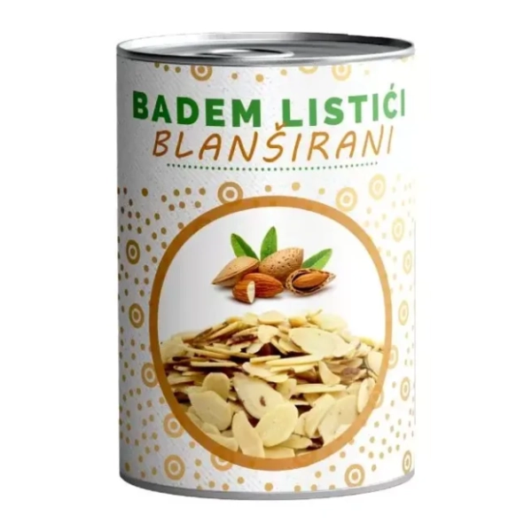 Badem TOP FOOD listići 100g