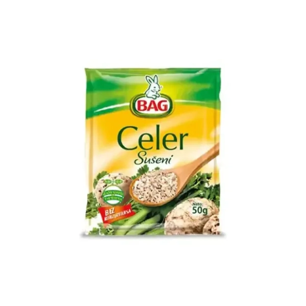 BAG sušeni celer 50g