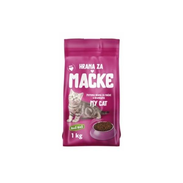 BAŠ BAŠ hrana za mačke granule 1kg