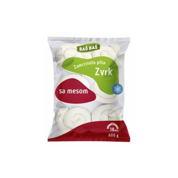 BAŠ BAŠ smrznuta pita sa mesom 600g