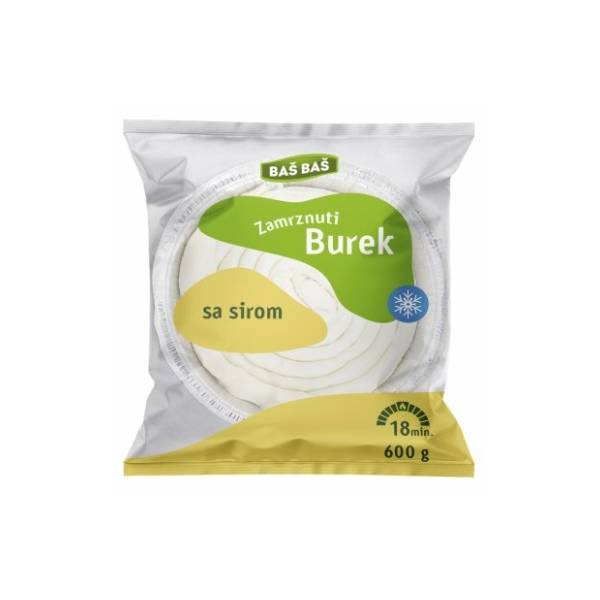 BAŠ BAŠ smrznuti burek sa sirom 600g