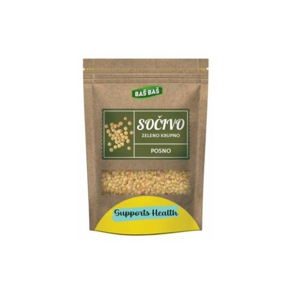 BAŠ BAŠ sočivo zeleno krupno 500g