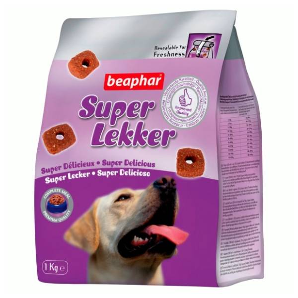 BEAPHAR Super lekker hrana za odrasle pse 1kg