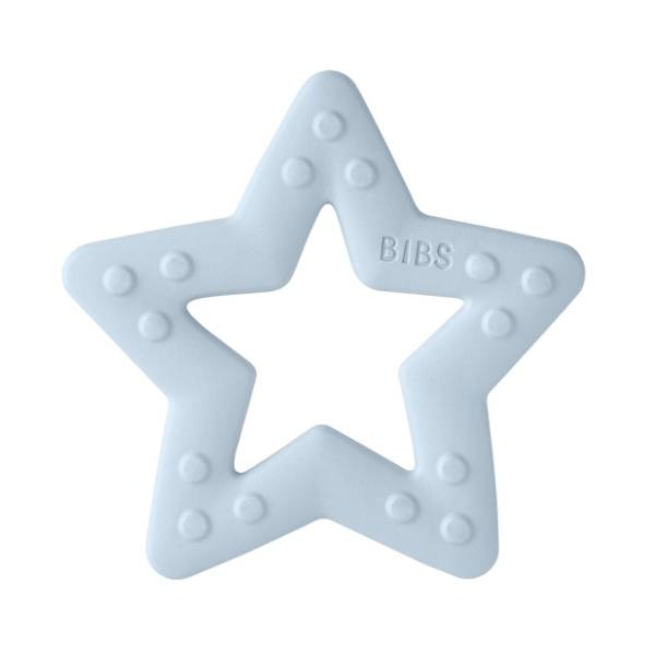 BIBS glodalica Zvezda baby blue