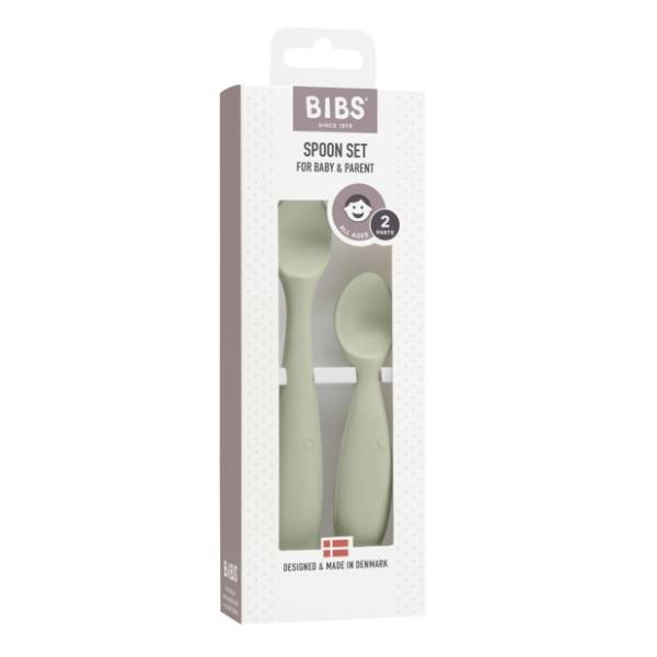 BIBS kašičice za bebe Sage 2kom