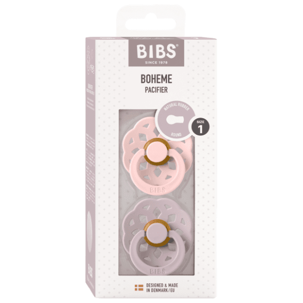 BIBS laža Boheme blossom & dusky (0-6m) 2kom