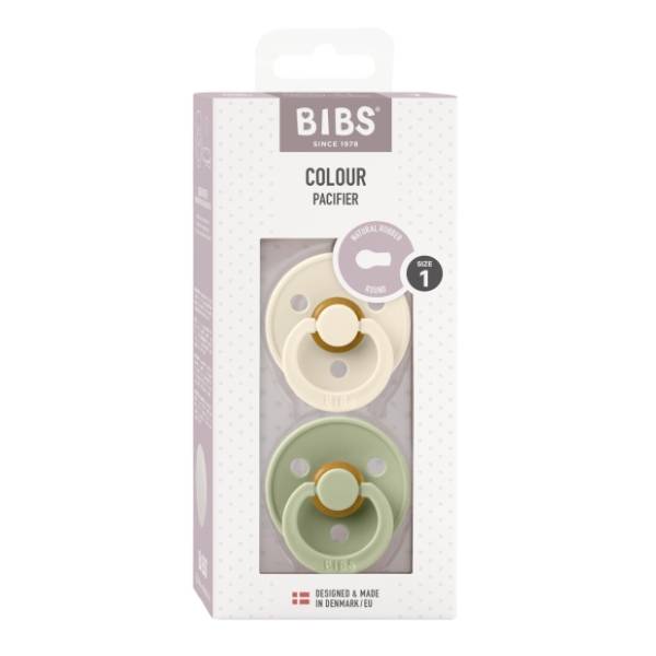 BIBS laža Sage & ivory (0-6m) 2kom