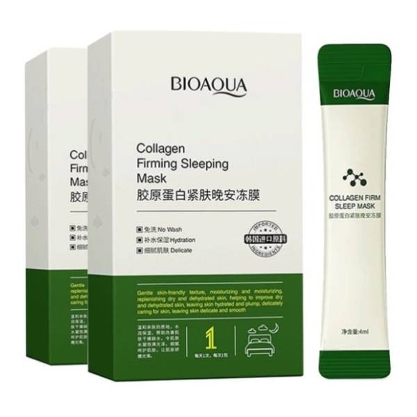 BIOAQUA Collagen maska za lice 20x4ml