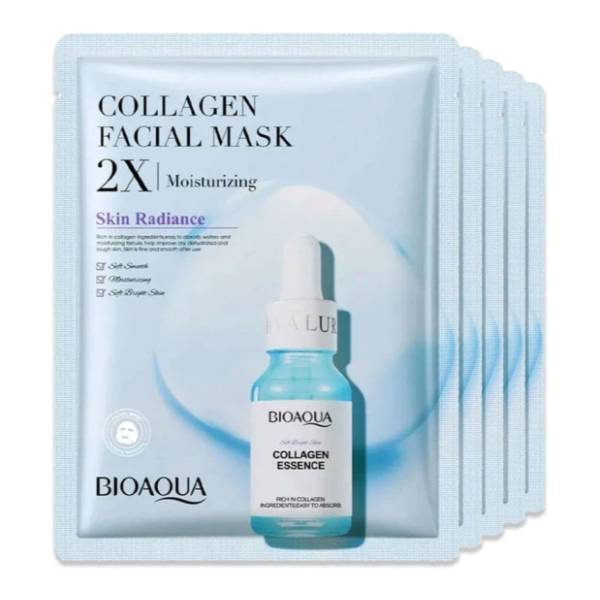 BIOAQUA Collagen maska za lice 5kom