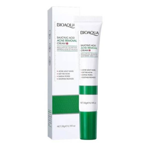 BIOAQUA krema protiv akni sa salicilnom kiselinom 20g