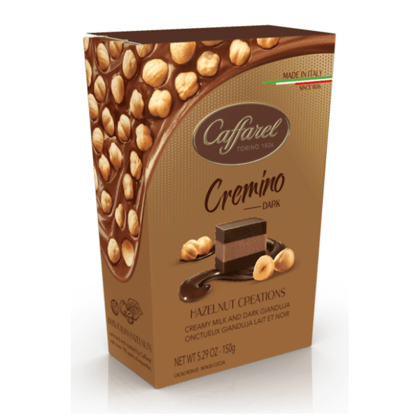 Bombonjera CAFFAREL cremino dark 150g