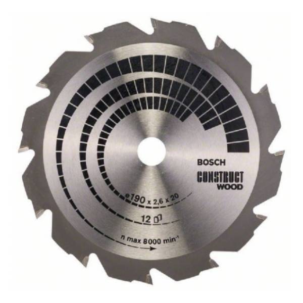 BOSCH Construct Wood list testere 190mm 2608641201