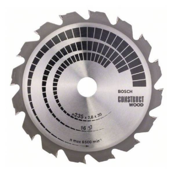 BOSCH Construct Wood list testere 235mm 2608640636