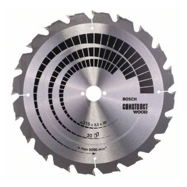 BOSCH Construct Wood list testere 315mm 2608640691