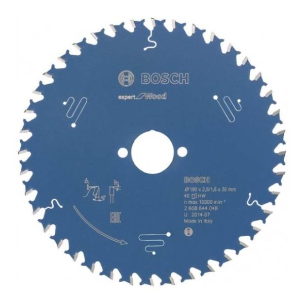 BOSCH Expert for Wood list testere 190mm 2608644048