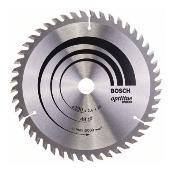 BOSCH Optiline Wood list testere 190mm 2608640614
