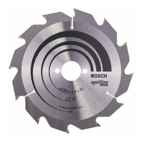 BOSCH Optiline Wood list testere 190mm 2608641187