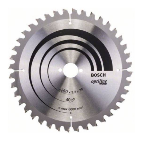 BOSCH Optiline Wood list testere 250mm 2608640643