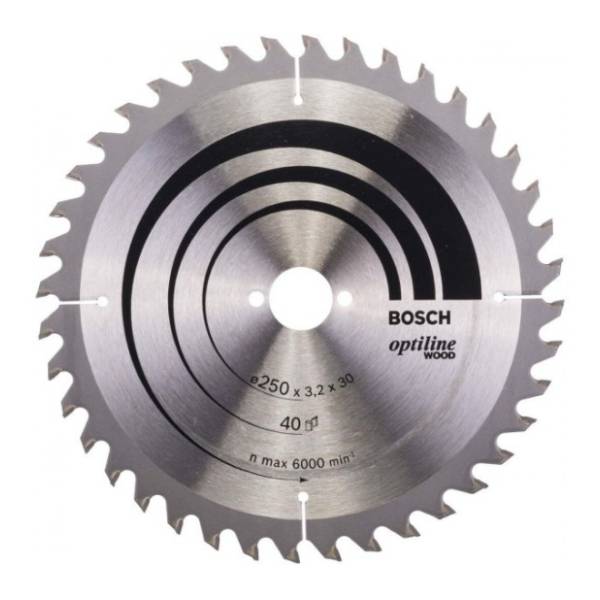 BOSCH Optiline Wood list testere 250mm 2608640670