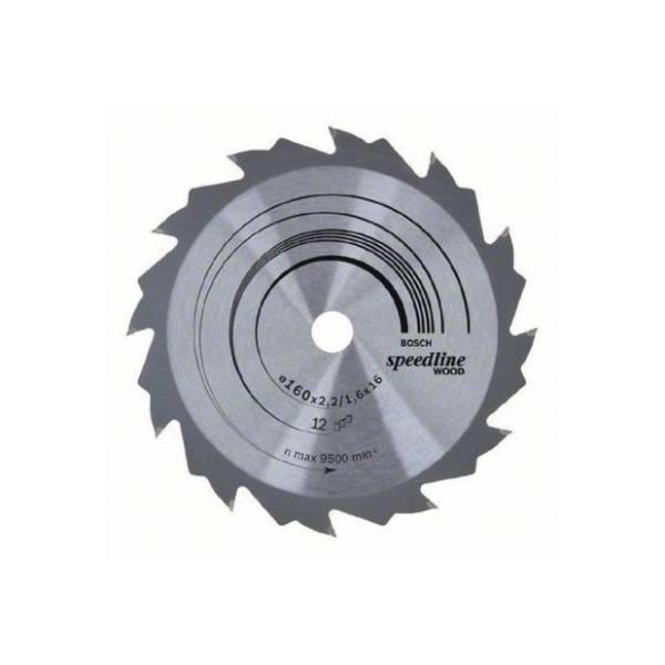 BOSCH Speedline Wood list testere 160mm 2608640784