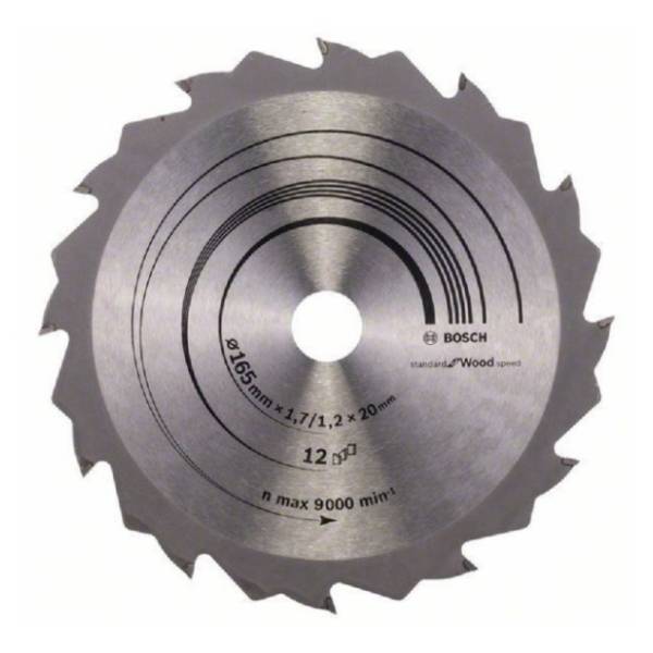 BOSCH Speedline Wood list testere 165mm 2608642600