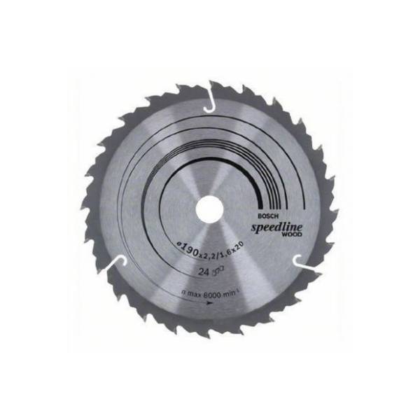 BOSCH Speedline Wood list testere 190mm 2608640799