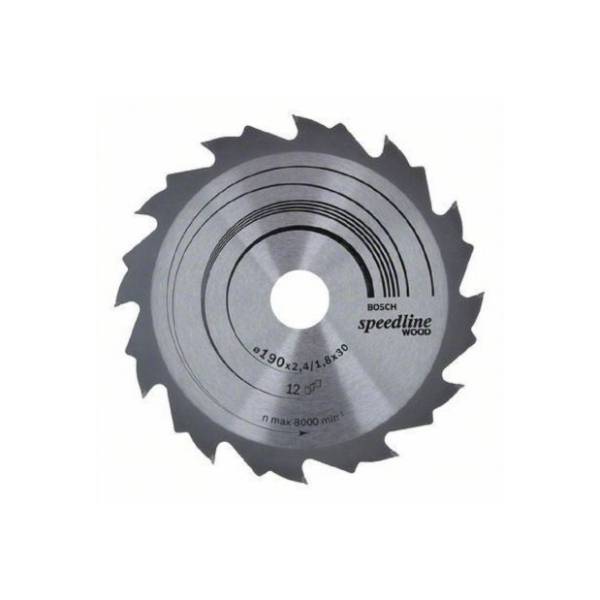 BOSCH Speedline Wood list testere 190mm 2608640800