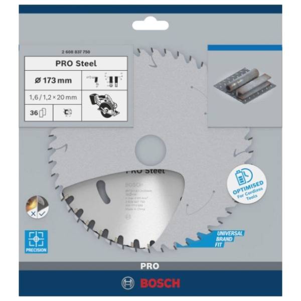 BOSCH Standard for Steel list testere 173mm 2608837750