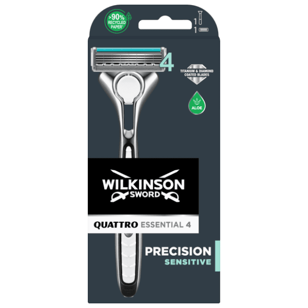 Brijač WILKINSON Sword quattro essential 4 sensitive 1kom