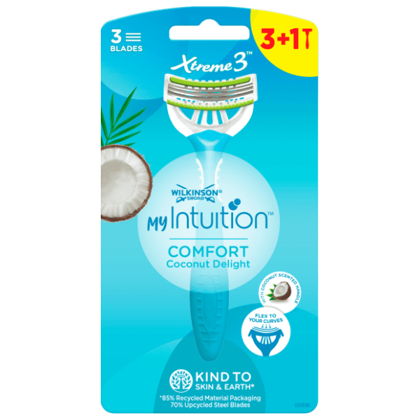 Brijač WILKINSON Xtreme 3 comfort coconut delight 1kom + 3 dopune