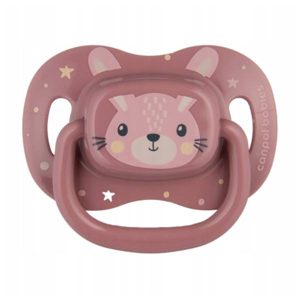 CANPOL BABIES varalica silikonska Cute animals (6-18m) roze