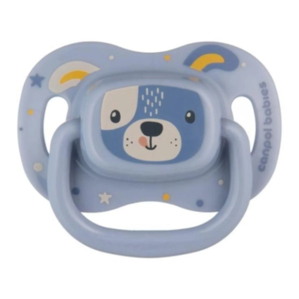 CANPOL BABIES varalica silikonska Cute animals (18m+) plava